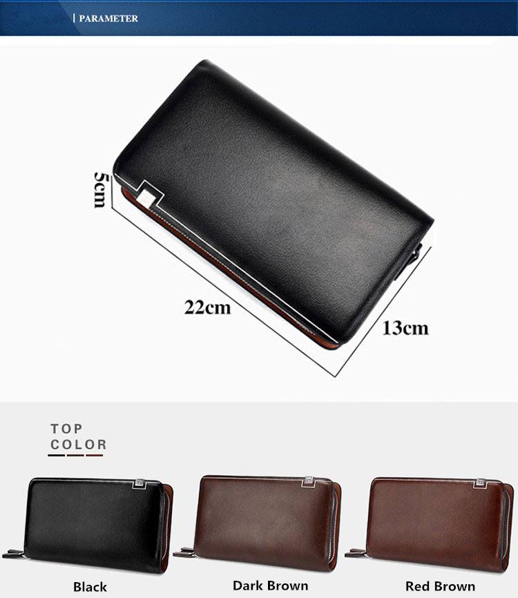 Men Long Wallet