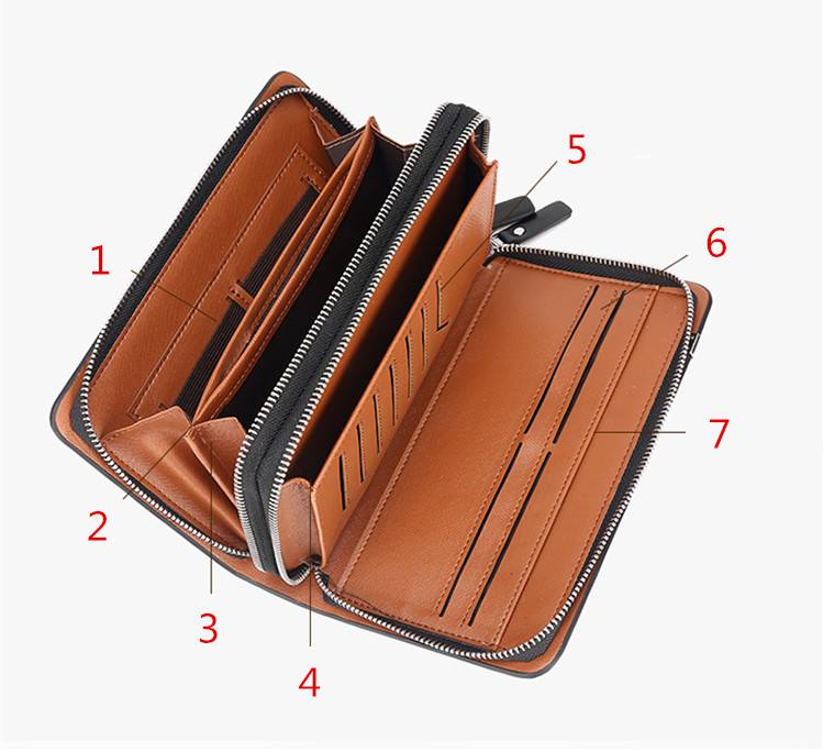 Men Long Wallet